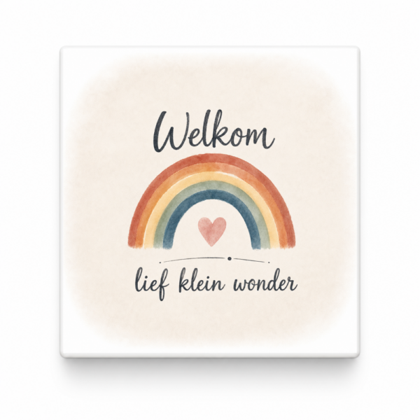 Welkom lief klein wonder