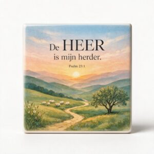 Tegeltje “de HEER is mijn Herder”